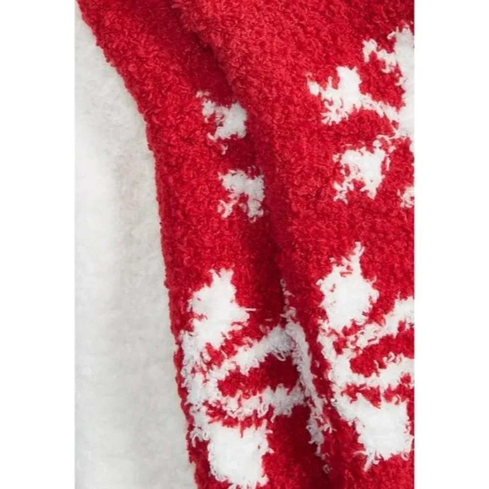 CHARTER CLUB Women's Butter Socks Animal Print Set of 3 (4040)
